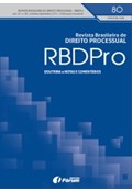 REVISTA BRASILEIRA DE DIREITO PROCESSUAL - RBDPRO Nº 80                                                                                                                                                                                                         